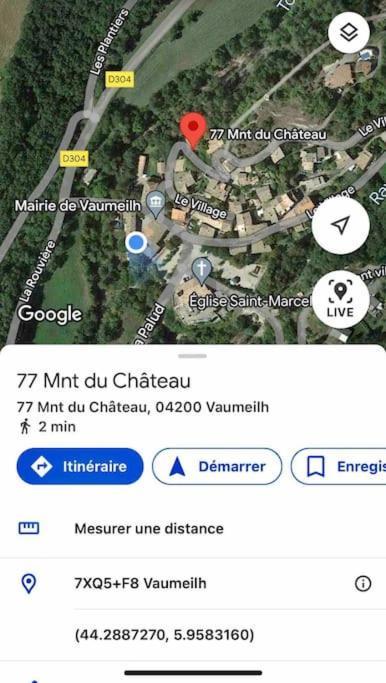 Gite De Charme Le Val Mellis Classe 3 Etoiles Dans La Douceur Provencale Vaumeilh Exterior photo